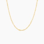 Cha&icirc;ne Imanie Maille Singapour Or Jaune - Chaines Femme | Histoire d&rsquo;Or