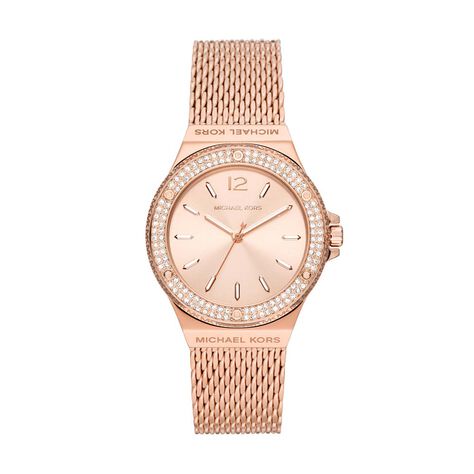 Montre Michael Kors Fossil Lennox Rose - Montres Femme | Histoire d’Or