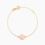 Bracelet Syna Fleur Or Jaune - Bracelets Enfant | Histoire d&rsquo;Or