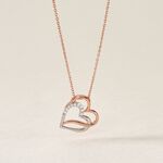 Collier Argent Bicolore Serapis Oxyde De Zirconium - Colliers fantaisie Femme | Histoire d&rsquo;Or