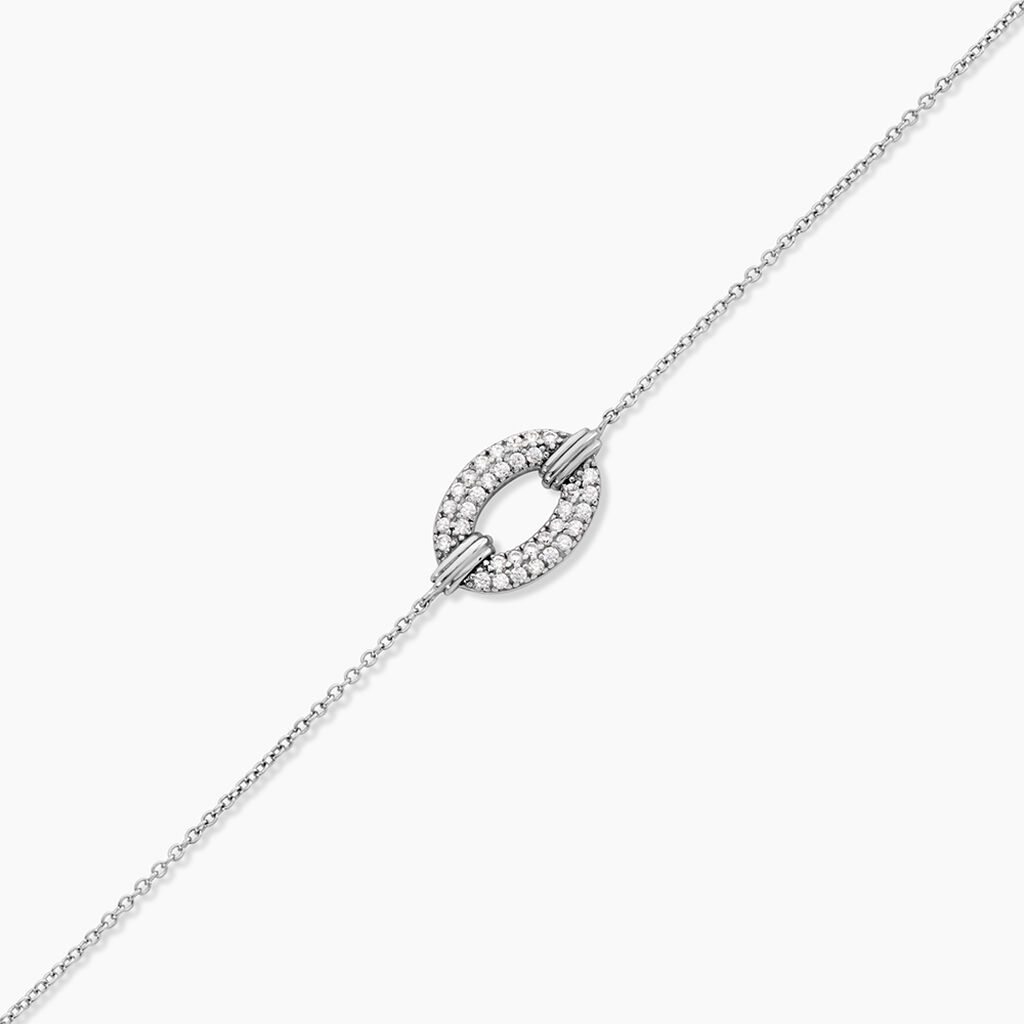 Bracelet Argent Kefira Oxydes De Zirconium - Bracelets Femme | Histoire d&rsquo;Or