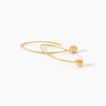 Cr&eacute;oles Helle Amande Or Jaune - Boucles d'oreilles cr&eacute;oles Femme | Histoire d&rsquo;Or