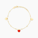 Bracelet Hinde Argent Jaune - Bracelets Femme | Histoire d&rsquo;Or