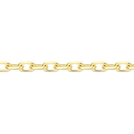 Chaîne Igoa Maille Forçat Diamantee Or Jaune - Chaines Femme | Histoire d’Or