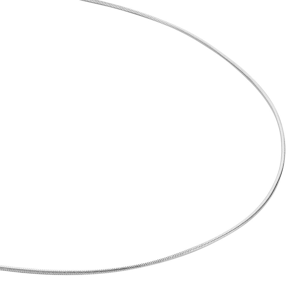 Cha&icirc;ne Simineae Argent Blanc - Chaines Femme | Histoire d&rsquo;Or