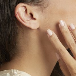 Bague D'oreille Unitaire Argent Blanc Samba - Boucles d'oreilles fantaisie Femme | Histoire d’Or