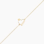 Bracelet Or Jaune Linaire - Bracelets Femme | Histoire d&rsquo;Or