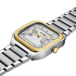 Montre Cluse Quadrus Multifonction Argent&eacute; - Montres Homme | Histoire d&rsquo;Or