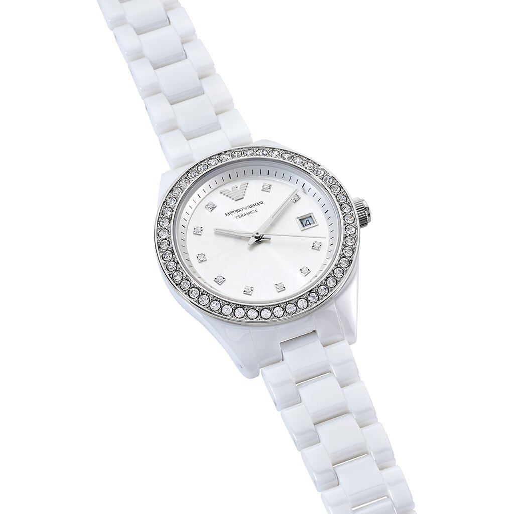 Montre Emporio Armani Argent&eacute; - Montres Femme | Histoire d&rsquo;Or