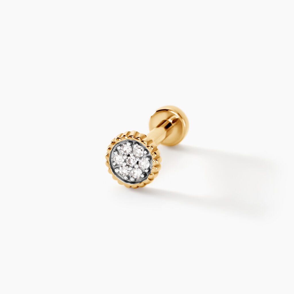Piercing Grania Or Jaune Diamant - Bijoux Femme | Histoire d’Or