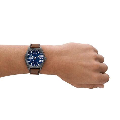 Montre Diesel Scraper Bleu - Montres Homme | Histoire d’Or