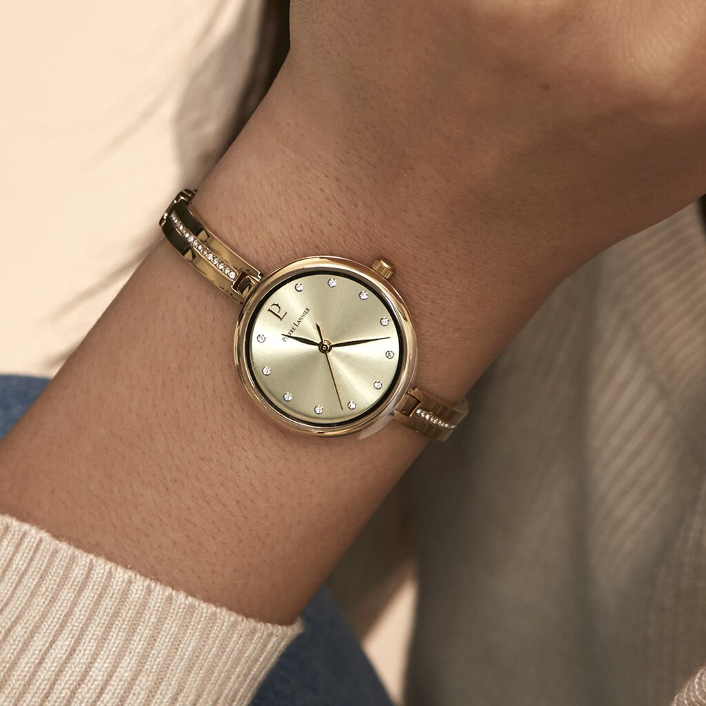 Montre Pierre Lannier Leia Doré - Montres Femme | Histoire d’Or