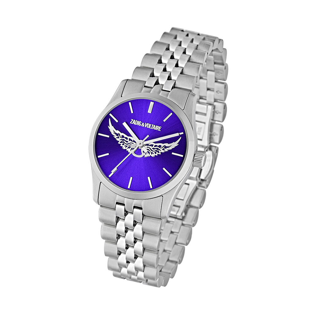 Montre Zadig Et Voltaire Zadig 3 Bleu - Montres Femme | Histoire d&rsquo;Or