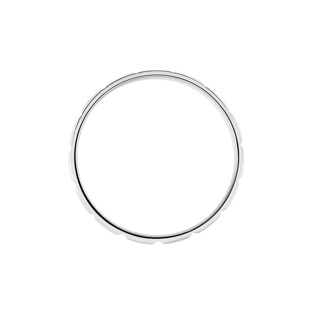 Alliance Corenthin Argent - Alliances Homme | Histoire d’Or