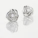 Boucles D'oreilles Puces Bouton D'or Argent Blanc Oxyde De Zirconium - Boucles d'oreilles fantaisie Femme | Histoire d’Or