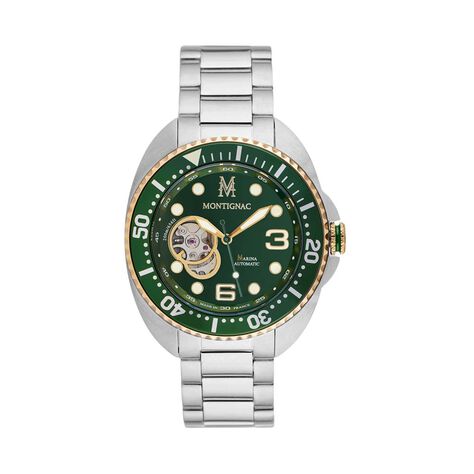 Montre Montignac Marina Vert - Montres Homme | Histoire d&rsquo;Or