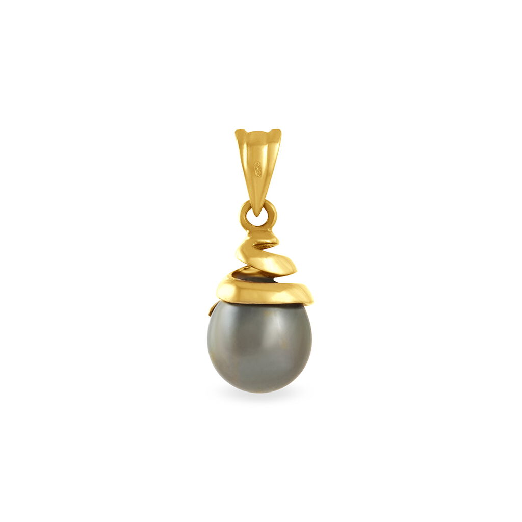 Pendentif Acme Or Jaune Perle De Culture De Tahiti - Pendentifs Femme | Histoire d’Or