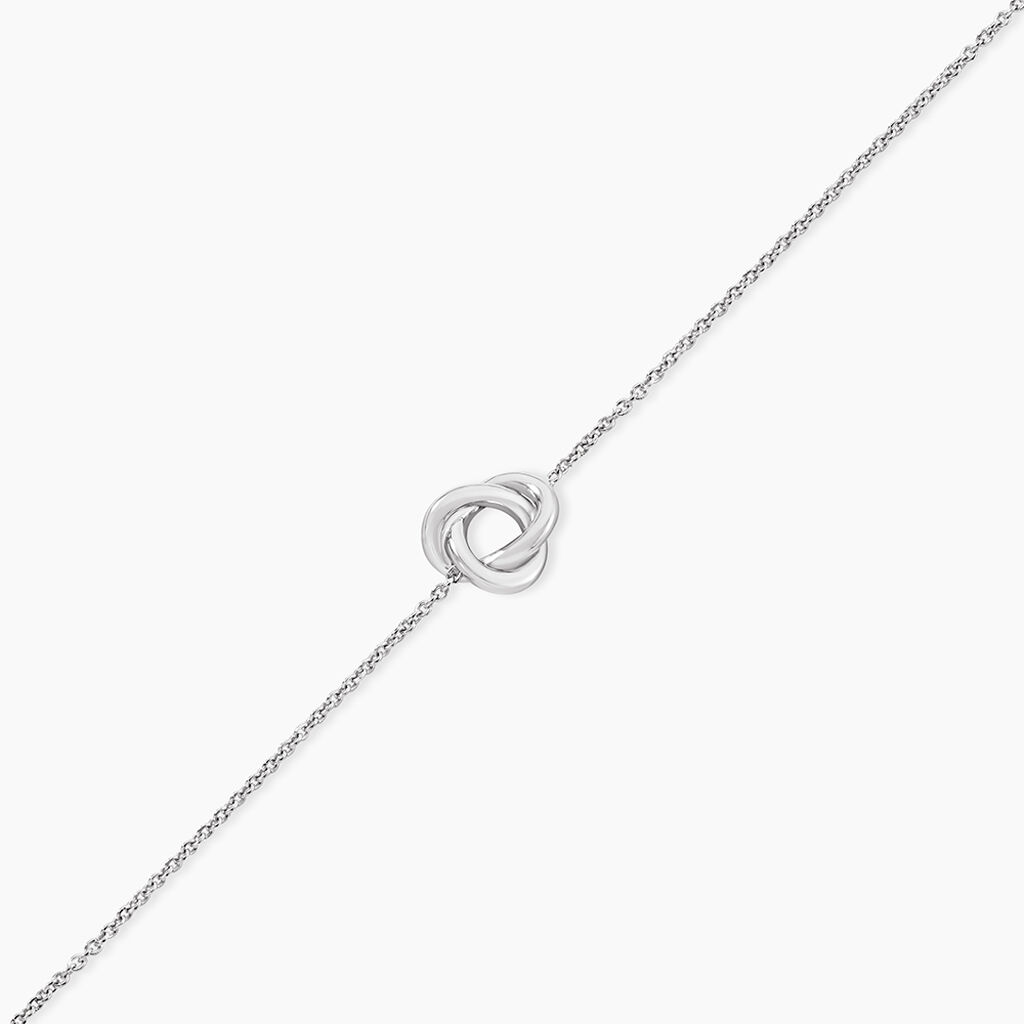 Bracelet Kaelya Argent Blanc - Bracelets Femme | Histoire d&rsquo;Or