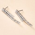 Boucles D'oreilles Pendantes River Or Blanc Diamant - Boucles d'oreilles pendantes Femme | Histoire d&rsquo;Or