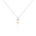 Collier Lilio Argent Blanc Perle De Culture Et Oxyde De Zirconium - Colliers fantaisie Femme | Histoire d’Or