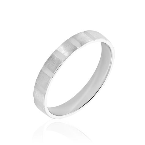Alliance Corenthin Argent - Alliances Homme | Histoire d’Or