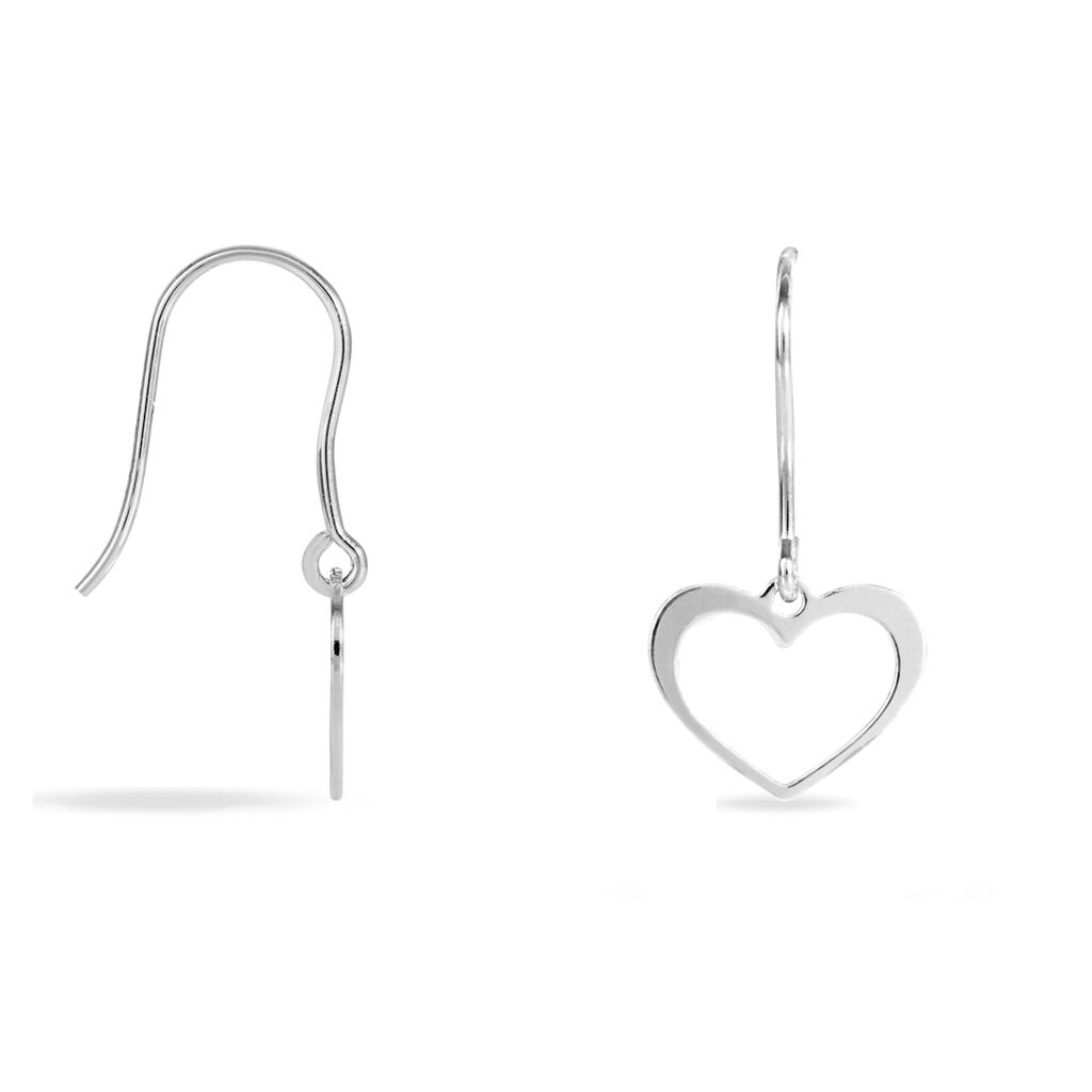 Boucles D'oreilles Pendantes Cosima Argent Blanc - Boucles d'oreilles fantaisie Femme | Histoire d’Or