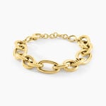 Bracelet Oasia Acier Jaune - Bracelets Femme | Histoire d&rsquo;Or