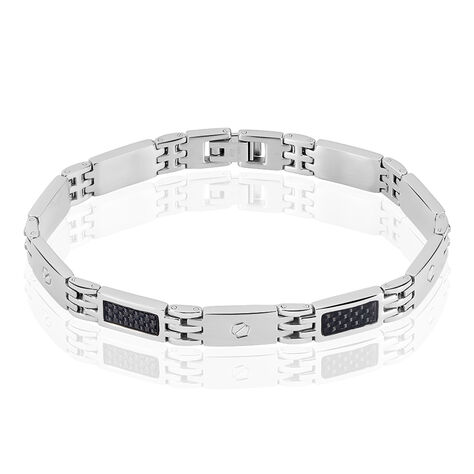 Bracelet Patrice Acier Blanc - Bracelets fantaisie Homme | Histoire d’Or