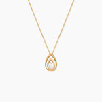 Collier Loetitia Plaqu&eacute; Or Jaune Oxyde De Zirconium - Colliers Femme | Histoire d&rsquo;Or