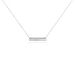 Collier Bronwen Argent Blanc
