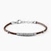 Bracelet Jourdan Cuir De Vache Marron - Bracelets Homme | Histoire d&rsquo;Or