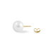 Boucles D'oreilles Puces Kesya Nacres Bouton Or Jaune Perle De Culture - Clous d'oreilles Femme | Histoire d’Or