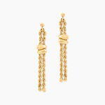 Boucles D'Oreilles Pendantes Cordelia Or Jaune - Boucles d'oreilles pendantes Femme | Histoire d&rsquo;Or