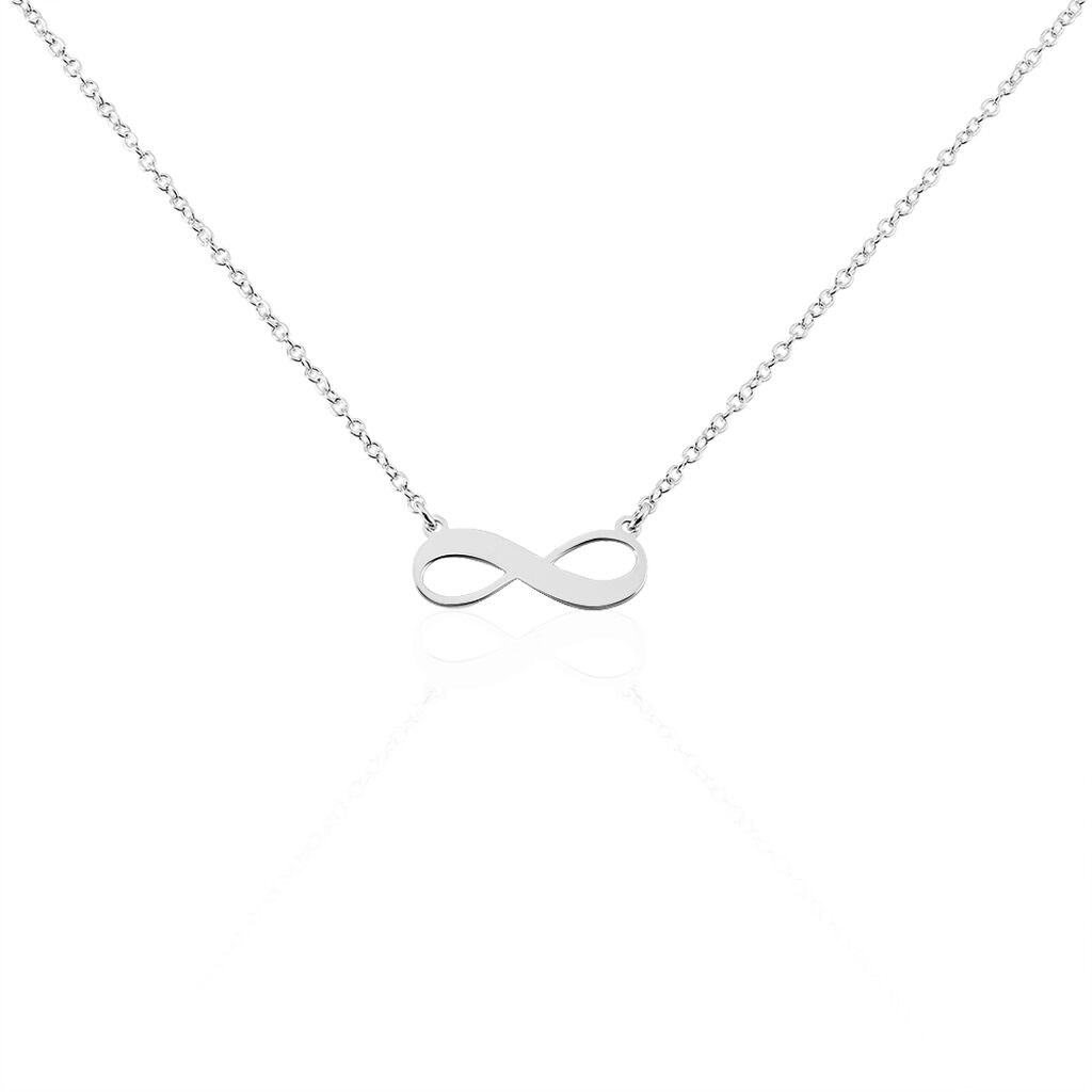 Collier Abelae Argent Blanc - Colliers fantaisie Femme | Histoire d’Or