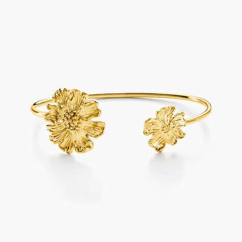 Jonc Dyonis Acier Jaune - Bracelets joncs Femme | Histoire d&rsquo;Or