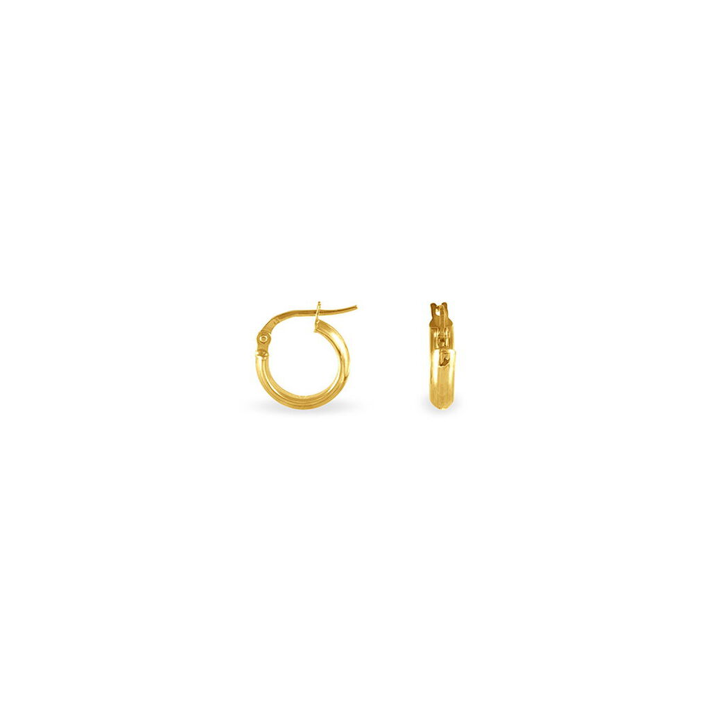 Créoles Shalana Or Jaune - Boucles d'oreilles créoles Femme | Histoire d’Or