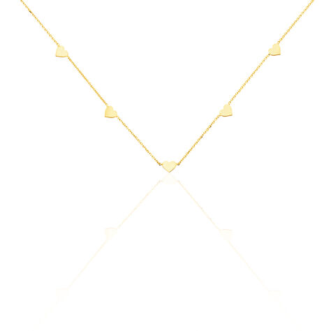 Collier Darleen Or Jaune - Colliers Coeur Femme | Histoire d’Or