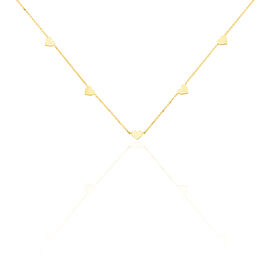 Collier Darleen Or Jaune - Colliers Coeur Femme | Histoire d’Or