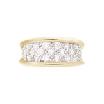 Bague Guerline Plaqu&eacute; Or Jaune Oxyde De Zirconium - Bagues avec pierre Femme | Histoire d&rsquo;Or