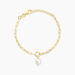 Bracelet Perla Argent Jaune Perle De Culture - Bracelets Femme | Histoire d&rsquo;Or