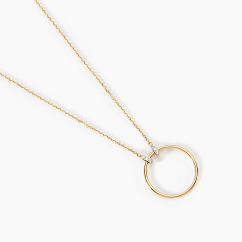 Collier Proserpine Or Jaune Diamant - Colliers Femme | Histoire d’Or