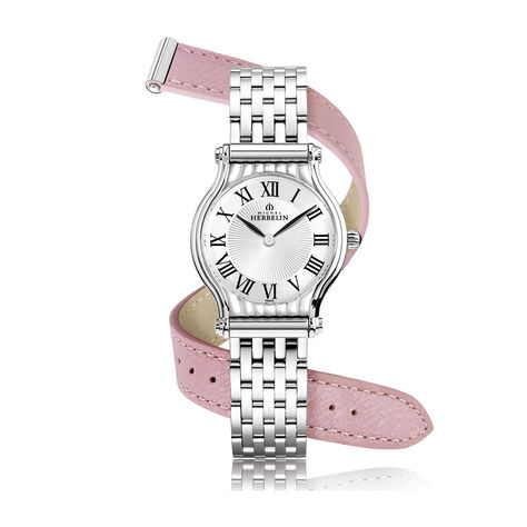 Montre Michel Herbelin Antares Gris - Bijoux Fête des Grands-Mères Femme | Histoire d’Or