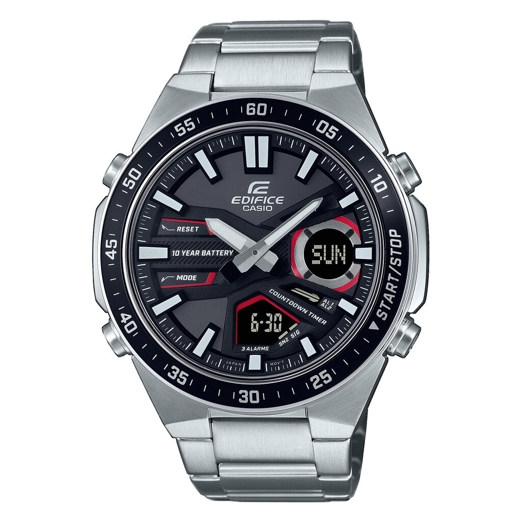 Montre Casio Edifice Noir - Montres Homme | Histoire d’Or