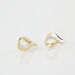 Boucles D'oreilles Puces Goccie Or Jaune Diamant - Clous d'oreilles Femme | Histoire d’Or