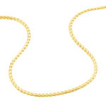 Collier Jayna Maille Palmier Or Jaune - Chaines Femme | Histoire d&rsquo;Or