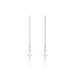 Boucles D'oreilles Pendantes Gaiana Argent Blanc - Boucles d'oreilles fantaisie Femme | Histoire d’Or