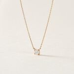 Collier Or Jaune Aphrodite Diamant - Colliers Femme | Histoire d&rsquo;Or