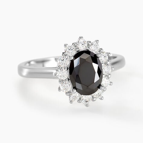 Bague Solitaire Gabor Argent Blanc Oxyde De Zirconium - Bagues solitaires Femme | Histoire d&rsquo;Or