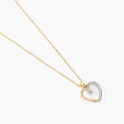 Collier Rhodia Or Jaune Diamant - Colliers Femme | Histoire d&rsquo;Or