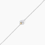 Bracelet Or Jaune Argent Blanc Oxyde De Zirconium - Bracelets Femme | Histoire d&rsquo;Or